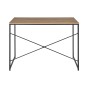 Biurko Loka 110x60cm naturalne/czarne-6