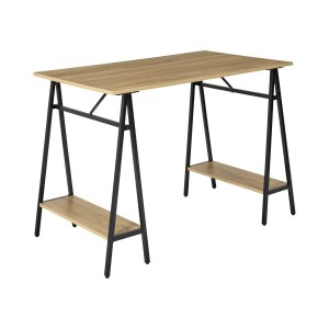 Biurko Archi 110x60cm naturalne/czarne