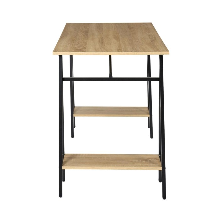 Biurko Archi 110x60cm naturalne/czarne