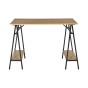Biurko Archi 110x60cm naturalne/czarne-5