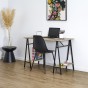 Biurko Archi 110x60cm naturalne/czarne-6