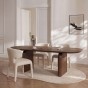 Stół rozkładany CHANDLER 200/300x95 Orzech | OUTLET-2