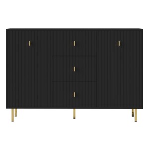 Komoda PIANO 2D3S | Czarna