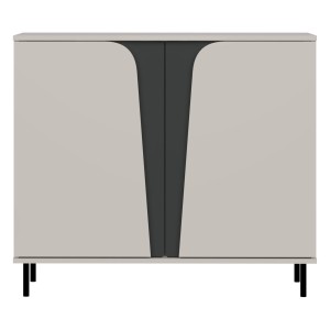 Komoda ASTORIX 2D | Cashmere/Graphite