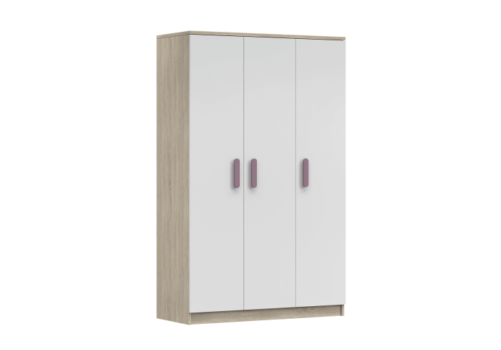 WORDROBE 3D OAK_WHITE M01310 HANDLE PURPLE.png