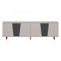 Szafka RTV FELIX 4D | Cashmere/Graphite-1