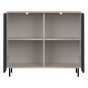 Komoda FELIX 2D | Cashmere/Graphite-5