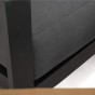 Zestaw mebli ogrodowych SEATTLE | Aluminium czarny | Szare poduszki-18