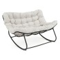 Ogrodowa sofa, fotel bujany, poduszka jasny beż #210 | OUTLET-3