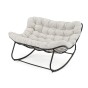Ogrodowa sofa, fotel bujany, poduszka jasny beż #210 | OUTLET-5