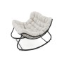 Ogrodowa sofa, fotel bujany, poduszka jasny beż #210 | OUTLET-6