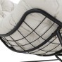 Ogrodowa sofa, fotel bujany, poduszka jasny beż #210 | OUTLET-13
