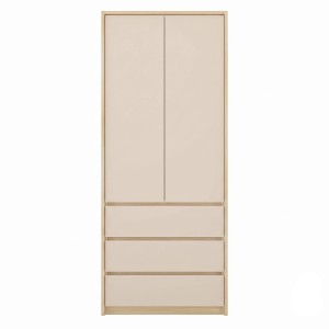 Szafa 2D3S TERRA | 24LBON68 | Dąb Lindberg / Beż Piaskowy