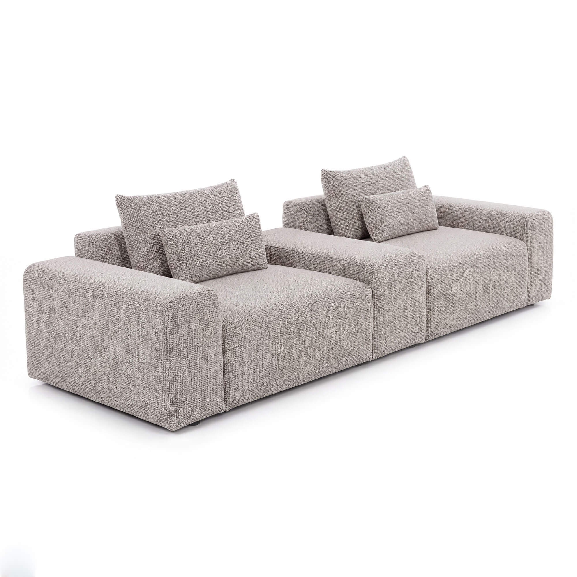 Sofa modułowa BELISTA 2P | 1,5BL + PANEL + 1,5BP  | Kolor do wyboru
