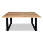 Stół rozkładany prostokątny S7 90x190/290 | Votan, Artisan Craft, Lancelot - Fornir dębowy | OUTLET-3