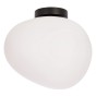 Lampa sufitowa STONES inspirowana kamieniem - designerski plafon z akrylowym mlecznym kloszem 30 cm | SZYBKA WYSYŁKA-4