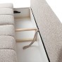 Sofa z funkcją spania PUFFO | Kolor do wyboru-3
