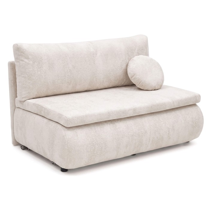 Sofa z funkcją spania PETITE | 120 | Tapicerowany tył | Poduszka w zestawie | Aphrodite 1.jpg