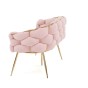 Sofa glamour BALLOON | Boucle | Róż #5 | DC-KT9118 | OUTLET-5