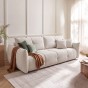 Sofa z funkcją spania BASE | Tkanina Wind | Kolor do wyboru-2