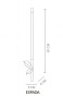 MOOSEE zestaw 2 lamp ściennych ESPADA     złoty-5