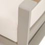 Zestaw mebli ogrodowych SEATTLE | Aluminium beżowy | Beżowe poduszki-10