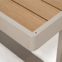 Zestaw mebli ogrodowych SEATTLE | Aluminium beżowy | Beżowe poduszki-12
