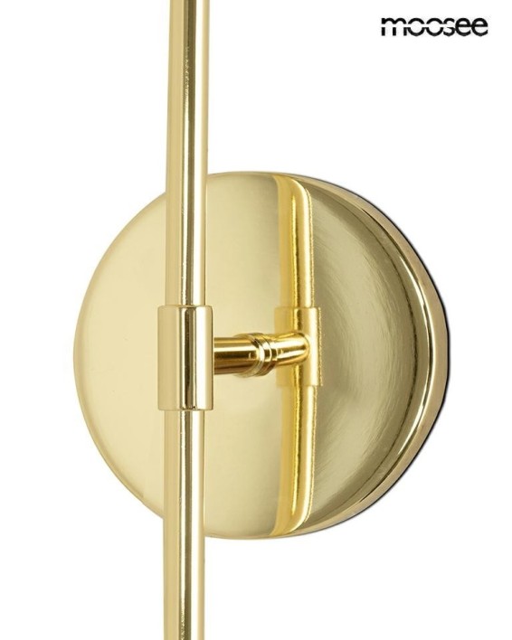 MOOSEE zestaw 2 lamp ściennych IMPERIO    złoty