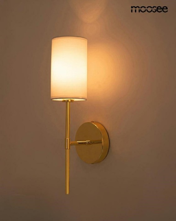 MOOSEE zestaw 2 lamp ściennych IMPERIO    złoty