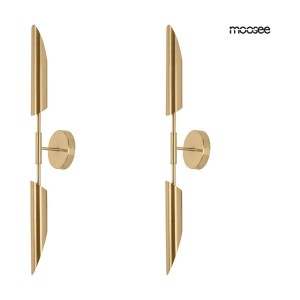 MOOSEE zestaw 2 lamp ściennych LOCCA      złoty