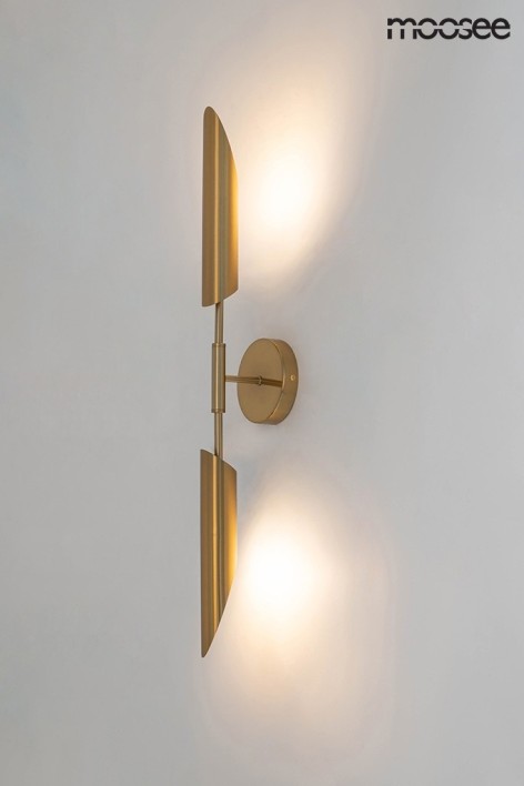 MOOSEE zestaw 2 lamp ściennych LOCCA      złoty