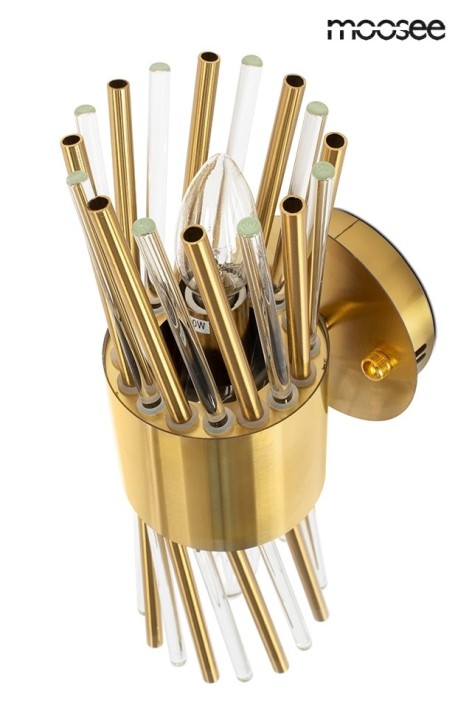 MOOSEE zestaw 2 lamp ściennych LORENZO    złoty