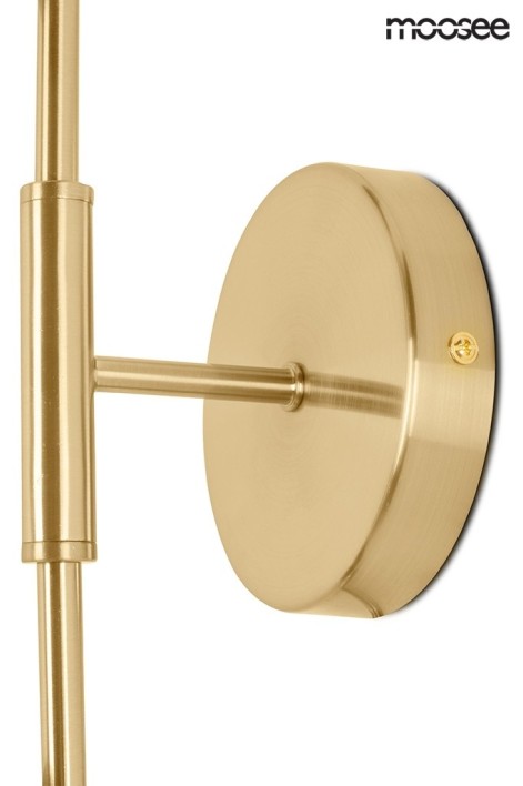 MOOSEE zestaw 2 lamp ściennych LUCCA      złoty