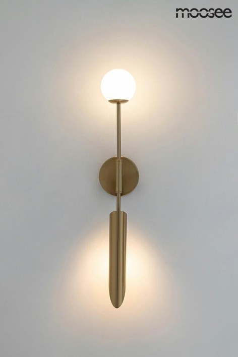 MOOSEE zestaw 2 lamp ściennych LUCCA      złoty