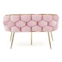  Sofa glamour BALLOON | Welur | Róż #39 | DC-KT9118 | OUTLET-7