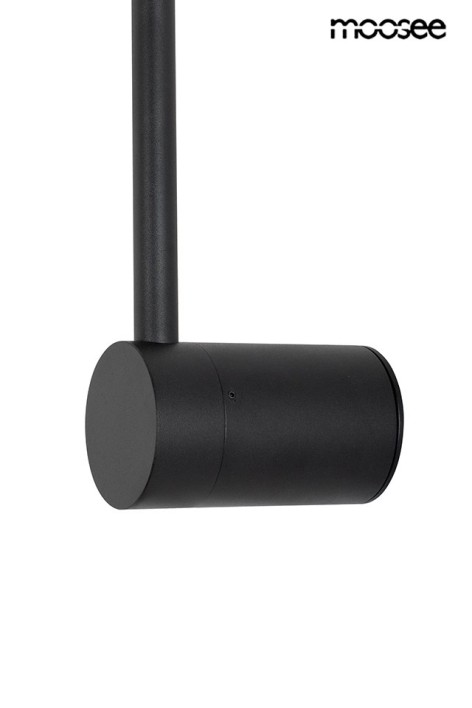 MOOSEE zestaw 2 lamp ściennych OMBRE 60   czarny
