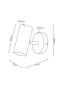 MOOSEE zestaw 2 lamp ściennch SPOT złoty-6