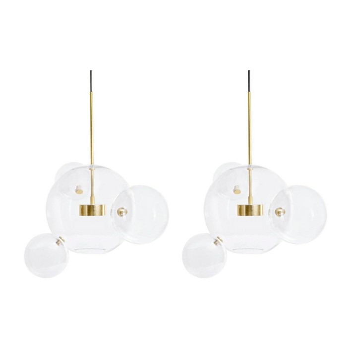 MOOSEE zestaw 2 lamp wiszących CAPRI 4    złoty