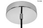 MOOSEE zestaw 2 lamp wiszących DISCO      srebrny-3
