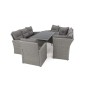 Zestaw mebli ogrodowych MALAGA | Technorattan | Mould | Poduszki Szare 01 OUTLET-7