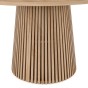 Stół okrągły rozkładany IMPERIAL | 120/160/200 Dąb natural | blat ceramiczny | OUTLET-11