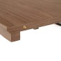 Stół okrągły rozkładany LOGAN | 100/140/180 Jasny Orzech | OUTLET-11
