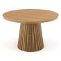 Stół okrągły rozkładany LOGAN | 120/160/200 Dąb natural | OUTLET-4