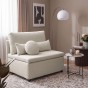 Sofa dwuosobowa z funkcją spania ELITTE | Tapicerowany tył | Anthology 20 | OUTLET-3
