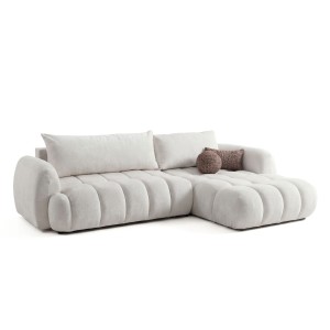 Narożnik rozkładany COCO 2 | Trenza 06 | Prawostronny | OUTLET