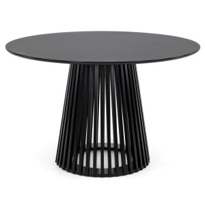 Stół okrągły 90cm YY5940 czarny