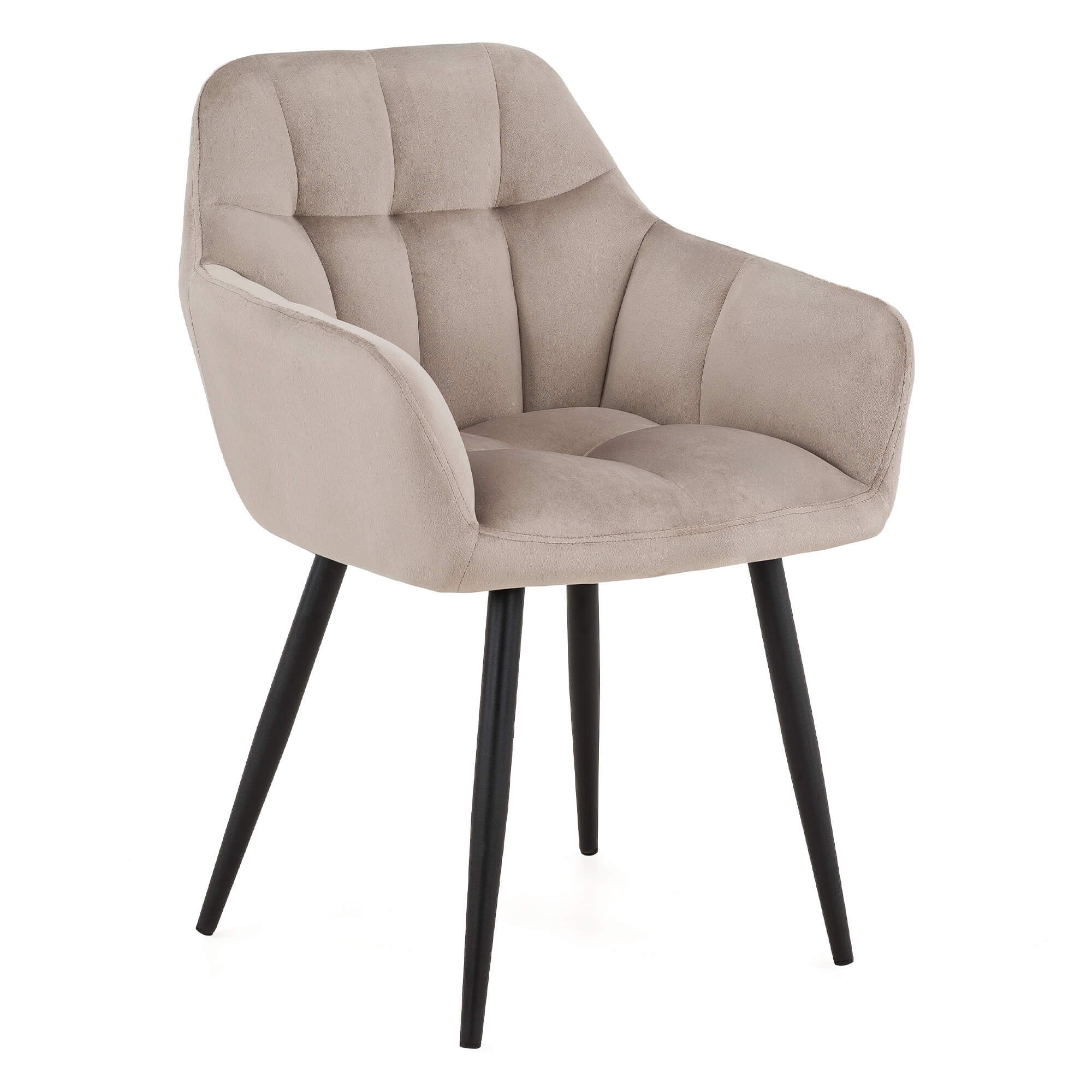 Krzesło FREJA 4 | Welur | Ciemny beż #7