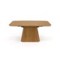 Stół drewniany rozkładany NELLY 160/210x95 Dąb natural | OUTLET-4
