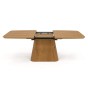 Stół drewniany rozkładany NELLY 160/210x95 Dąb natural | OUTLET-5