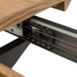 Stół drewniany rozkładany NELLY 160/210x95 Dąb natural | OUTLET-13